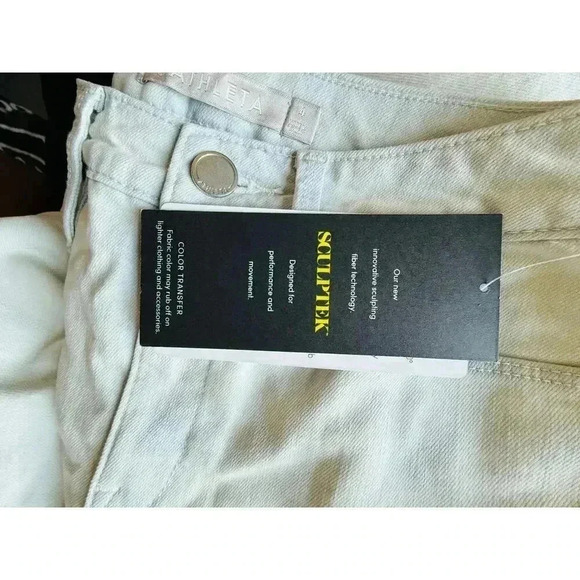 NWT Athleta Sculptek Skinny Jean Women’s Size 4 Light Wash Stretch - Picture 10 of 11